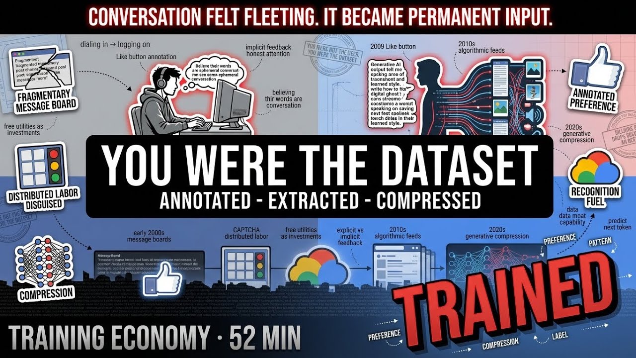 You Were Never the User — You Were the Dataset