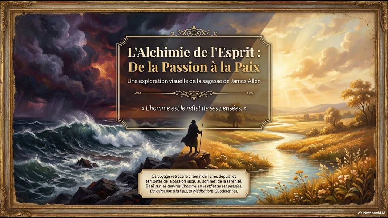 🧘 La Puissance de la Pensée et l'Art du Calme Intérieur. La Pensée   L'Architecte de la Destinée