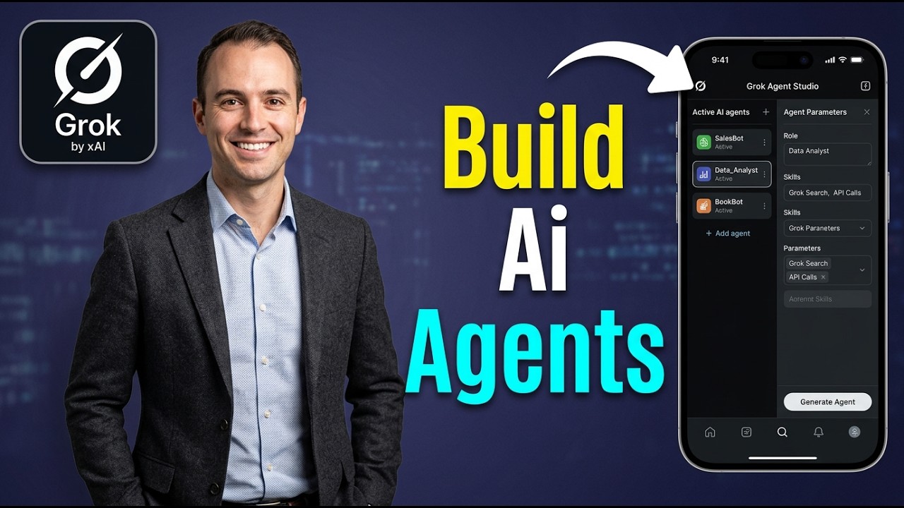 How To Build AI Agents With Grok Mobile [2026 Guide]