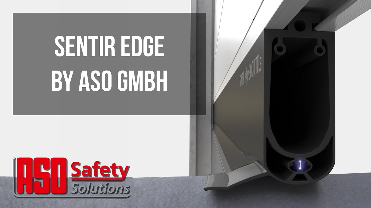 SENTIR edge Safety Contact Edges by ASO Safety Solutions