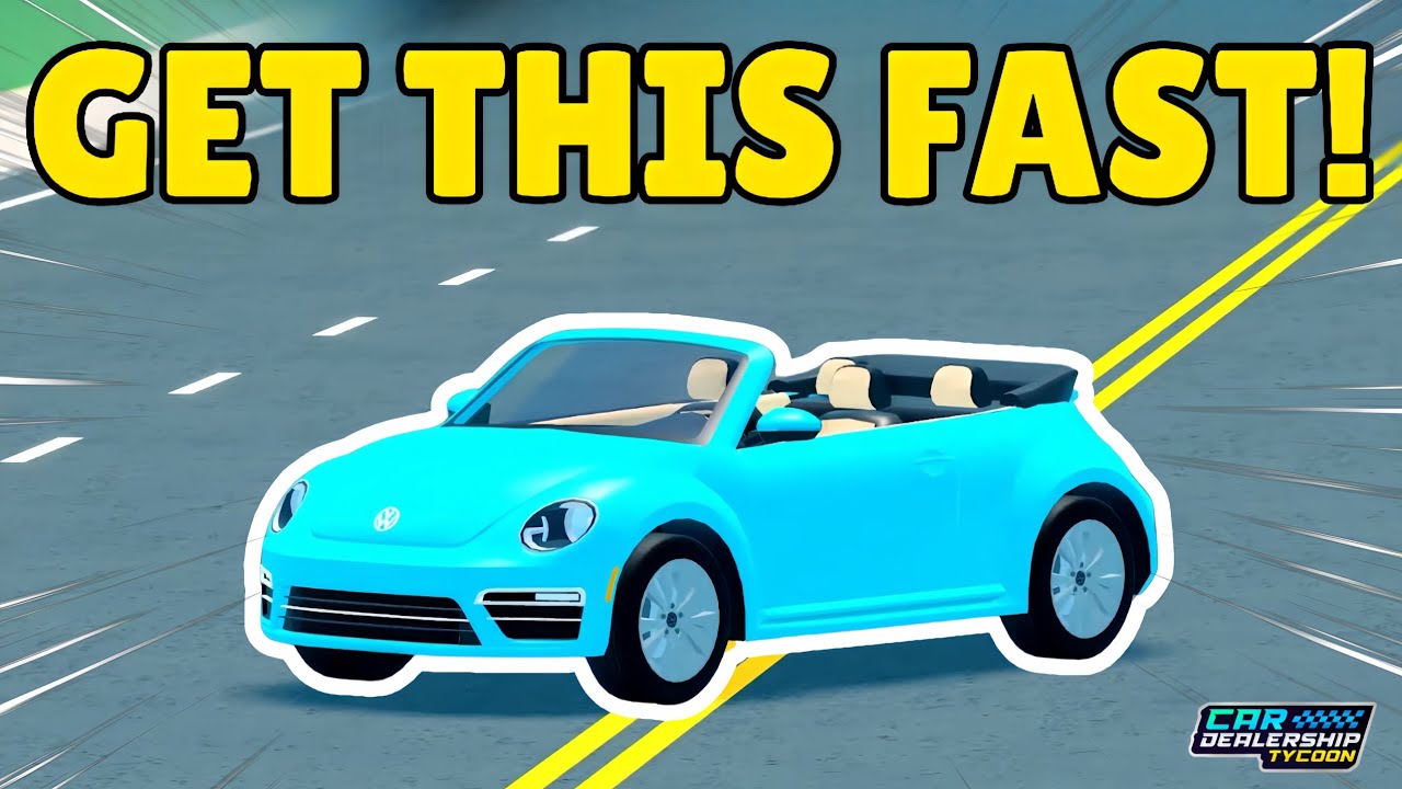 🔥Выиграйте VOLKSWAGEN BEETLE Cabrio БЫСТРО в событии BEETLE MANIA Car Dealership Tycoon! (КРАТКОЕ...