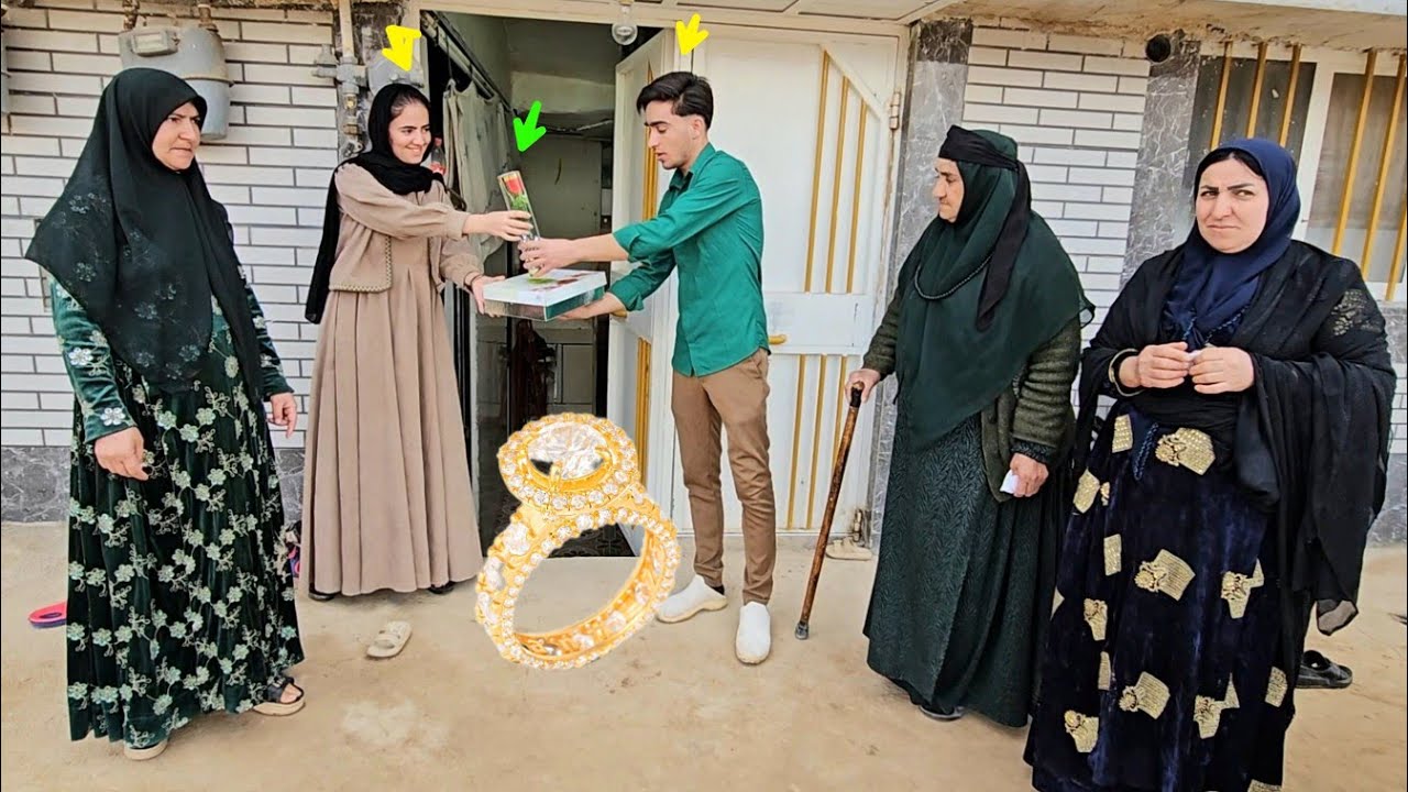 Ali and Parisa's engagement party: Family approval for the wedding ceremony🎉👩‍❤️‍👨