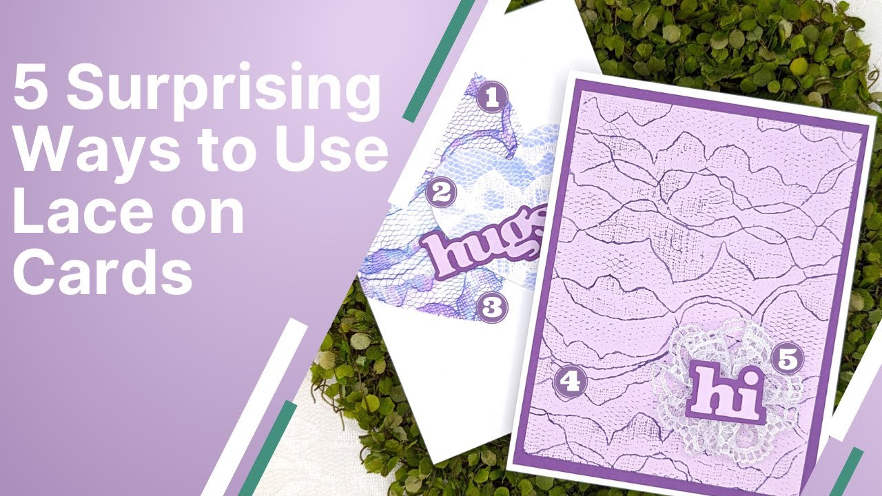 5 Unexpected Ways to Use Lace in Cardmaking | Oh So Inspired Collaboration April 2023 #OSICApr2023