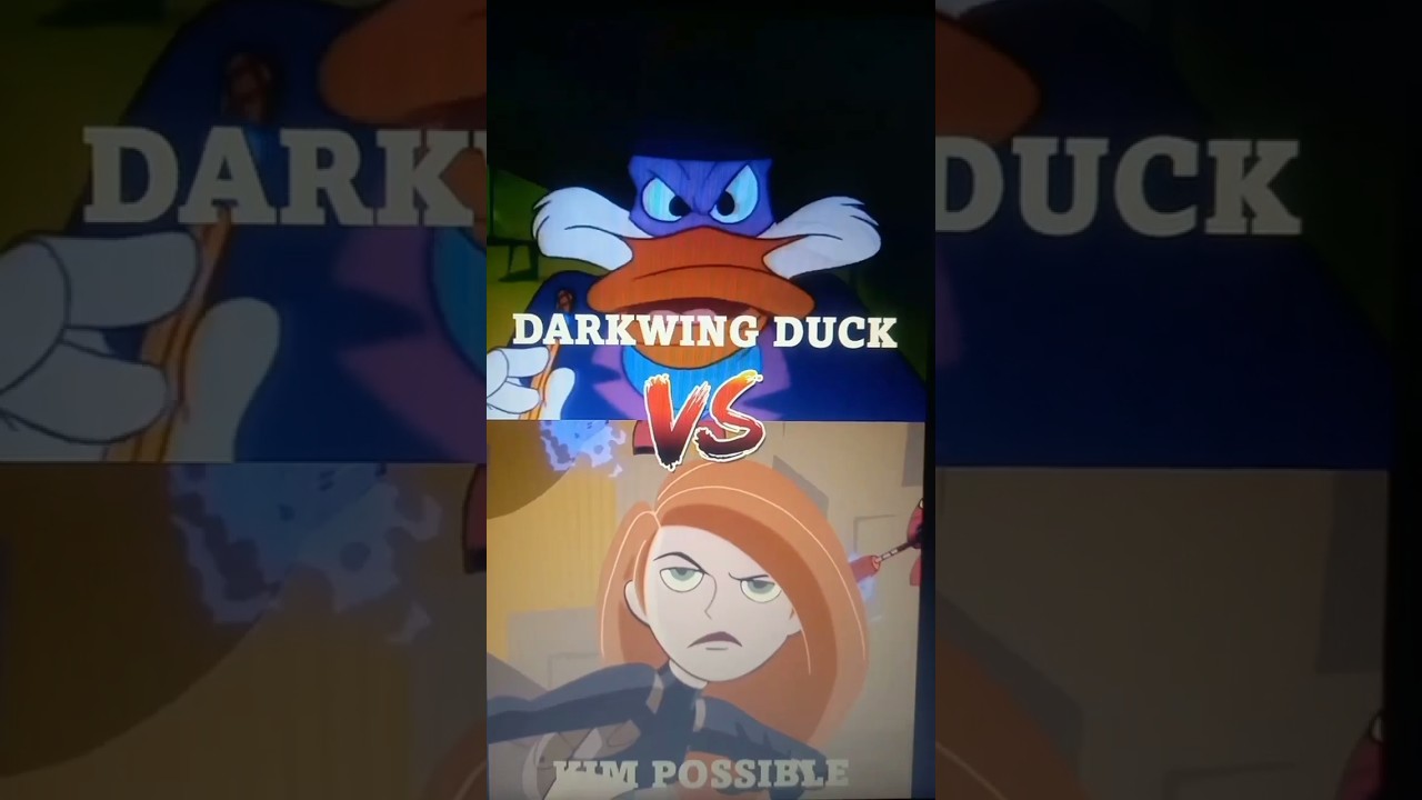 Darkwing duck vs Kim possible