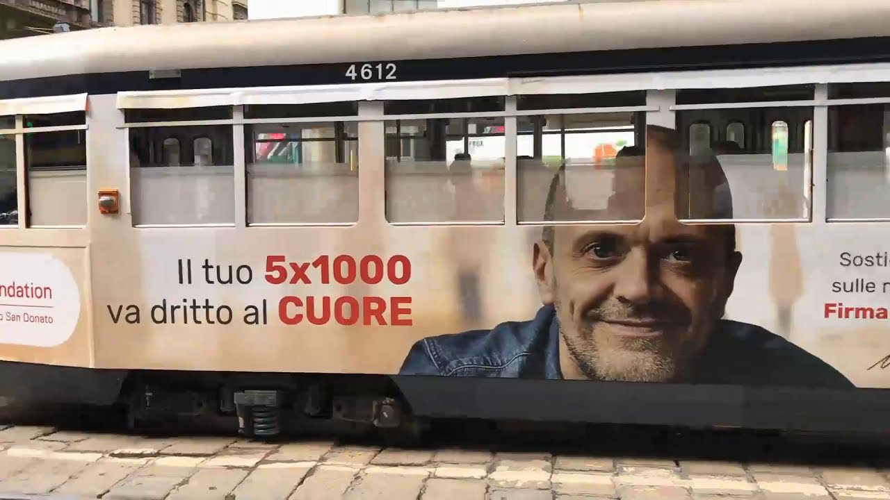 Италия Милан Трамвай Italy Milan Tram  Italia Tram di Milano