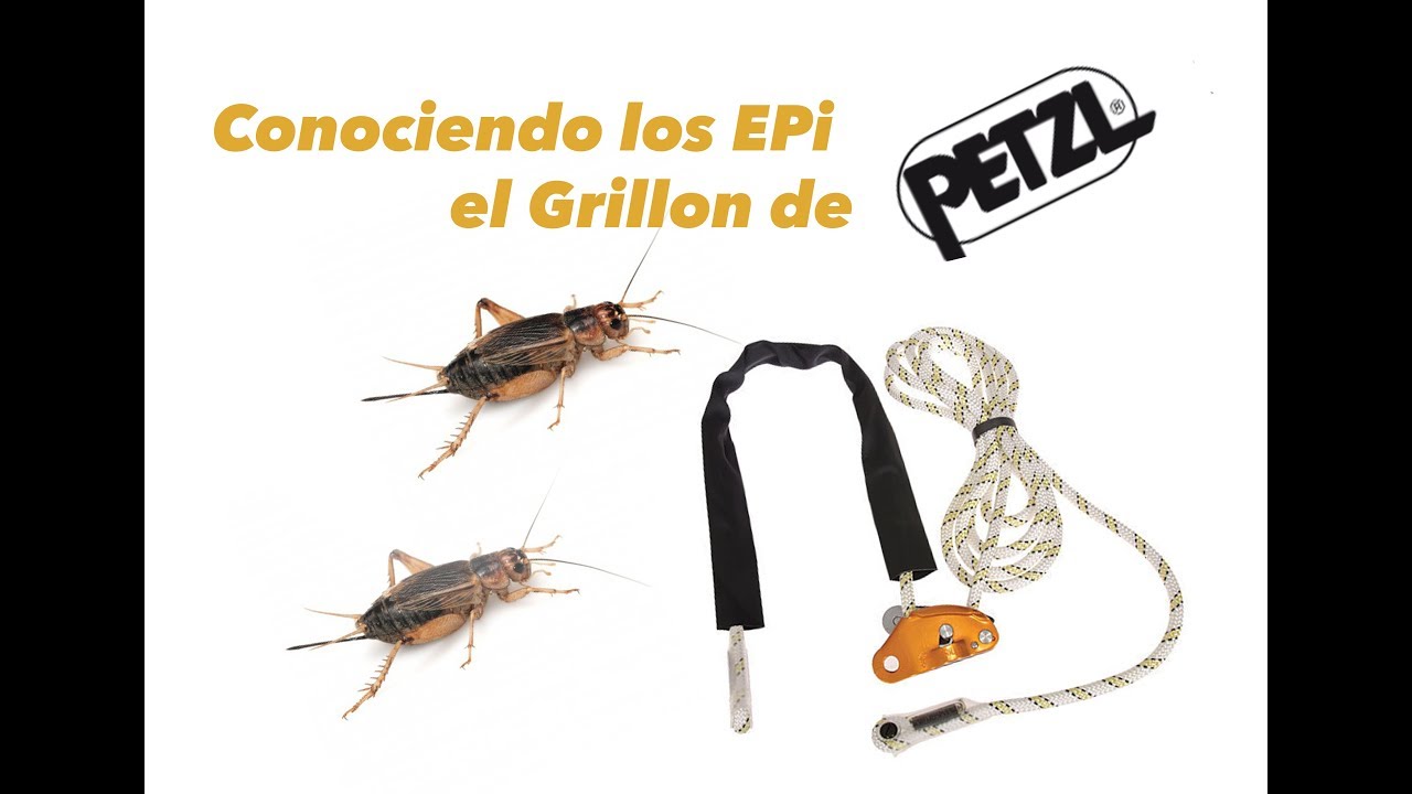 #PETZL - El GRILLON un nuevo EPI a conocer para aquellos que trabajamos en altura.