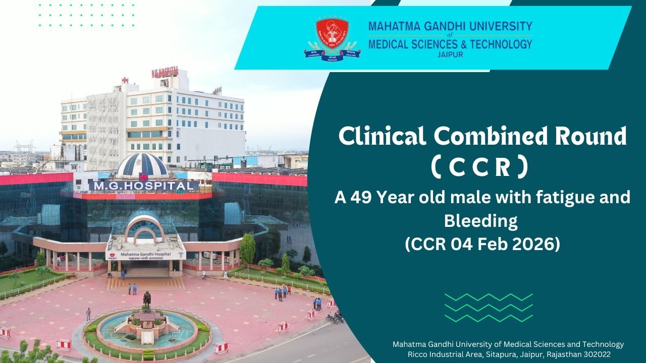 A 49 Year old male with fatigue and Bleeding (CCR 04 Feb 2026)