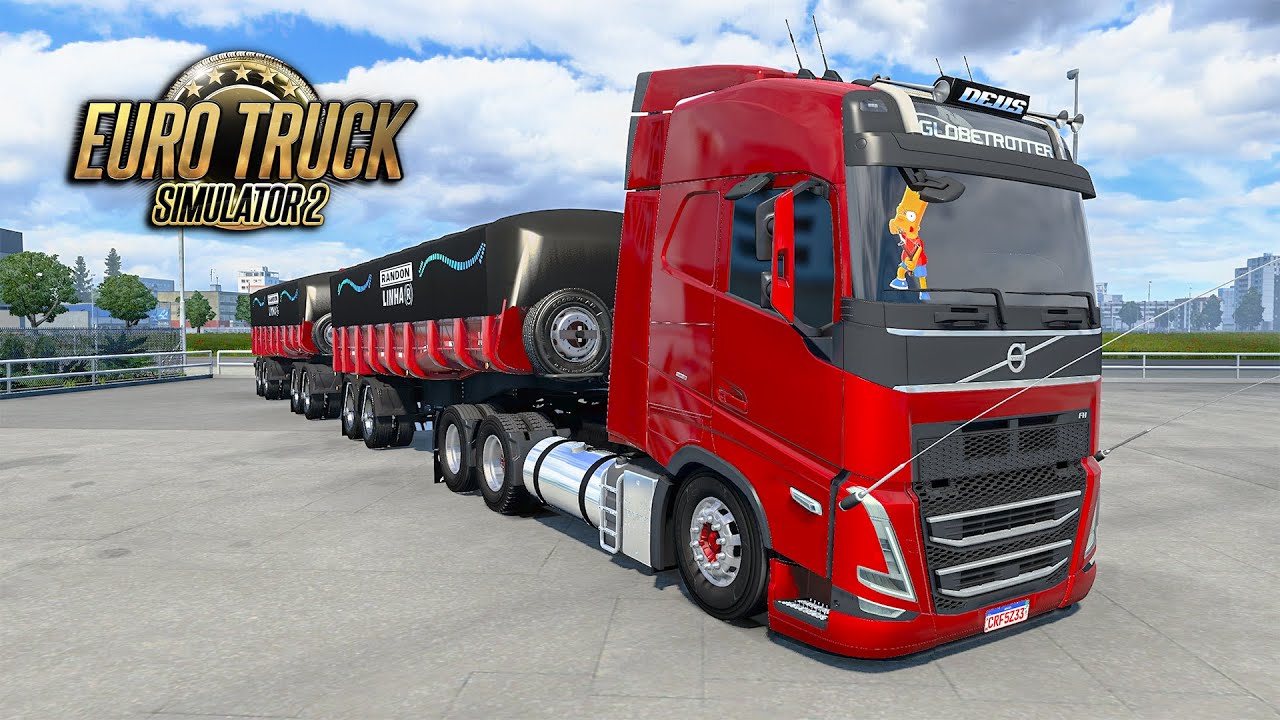Volvo FH 2021 no Rodocaçamba - Euro Truck 2