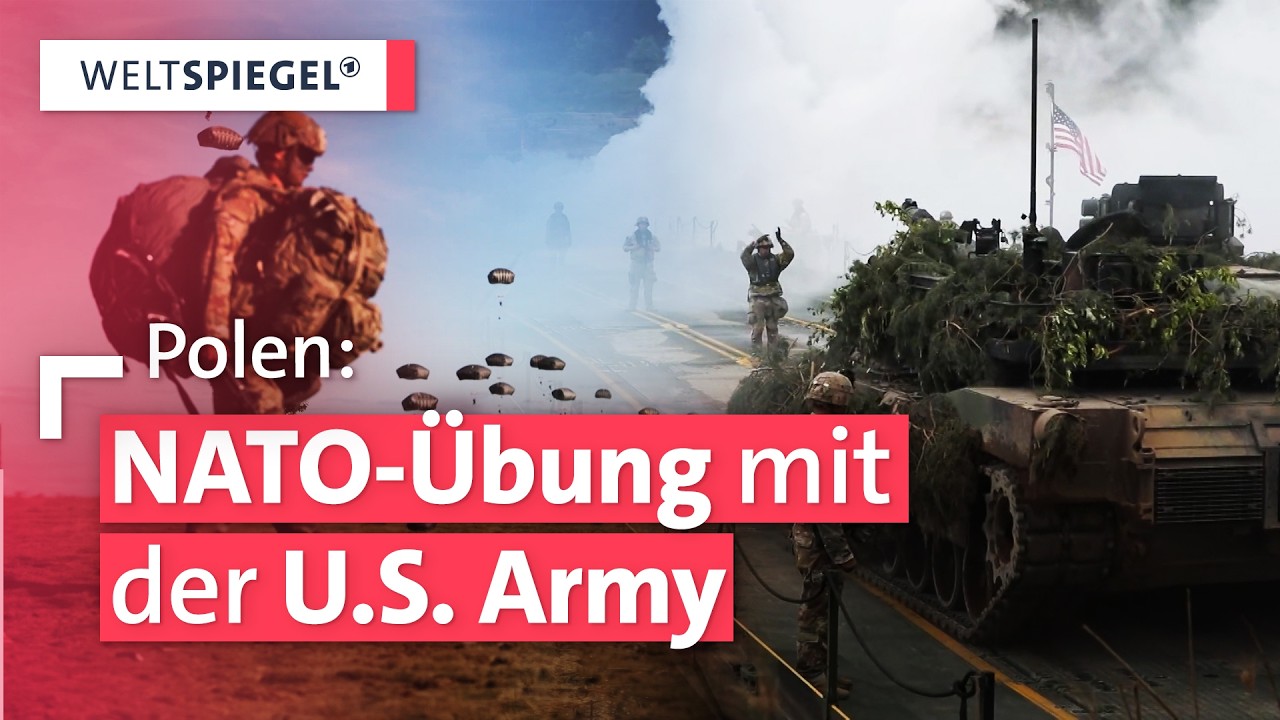 90.000 Soldaten im Einsatz: Einblicke ins NATO Mega-Manöver seit dem Kalten Krieg! | Weltspiegel