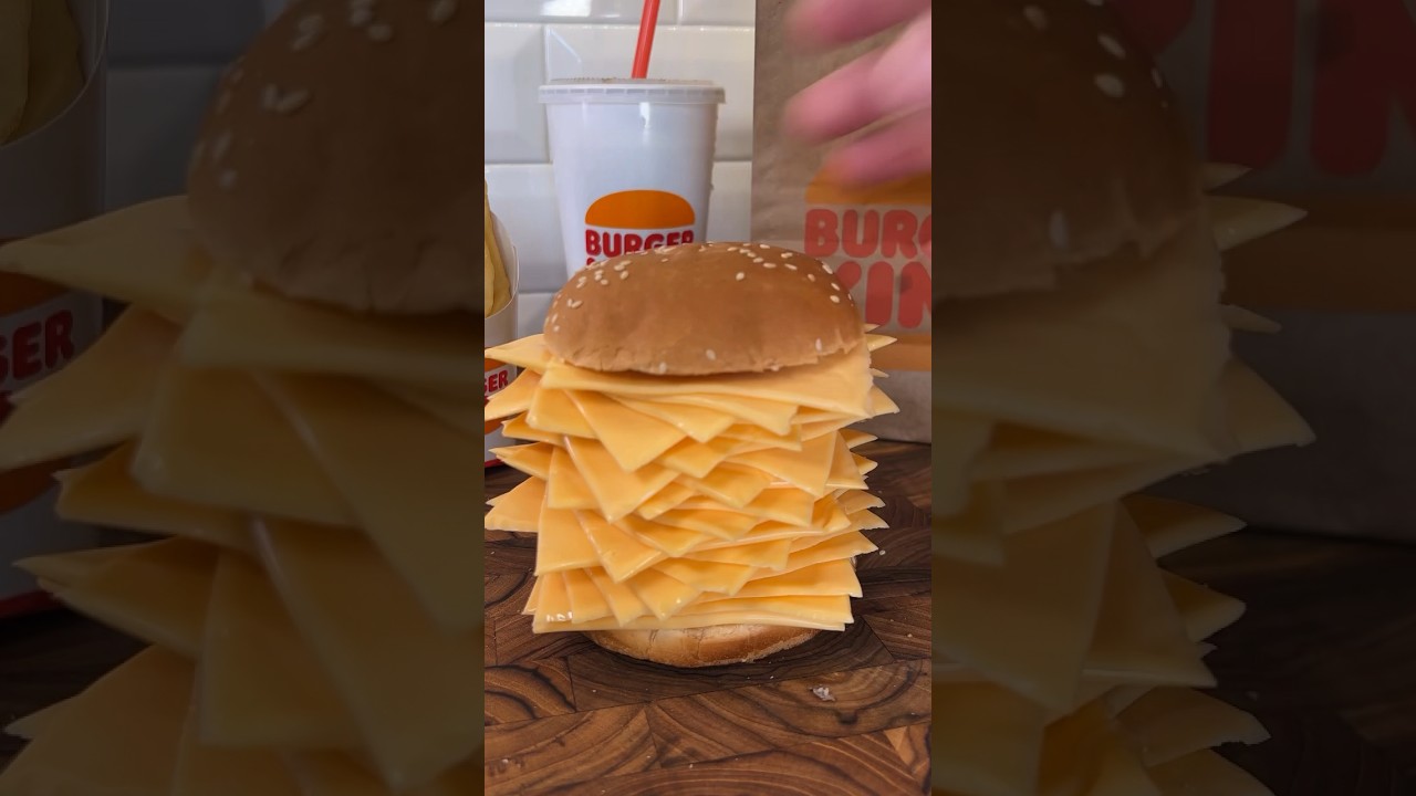 Real Cheeseburger 🧀 #shorts