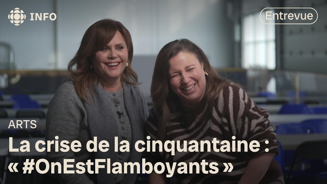 Patricia Paquin et Jessica Barker racontent la cinquantaine chez les femmes dans une série télé