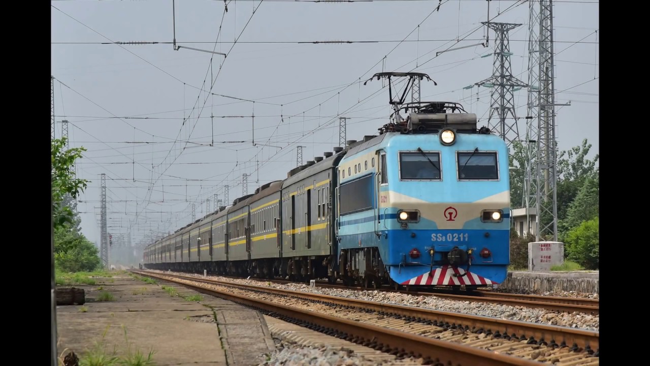 [China railway] Hunan Shichang railway 湖南 石長鐵路 SS6B/SS8