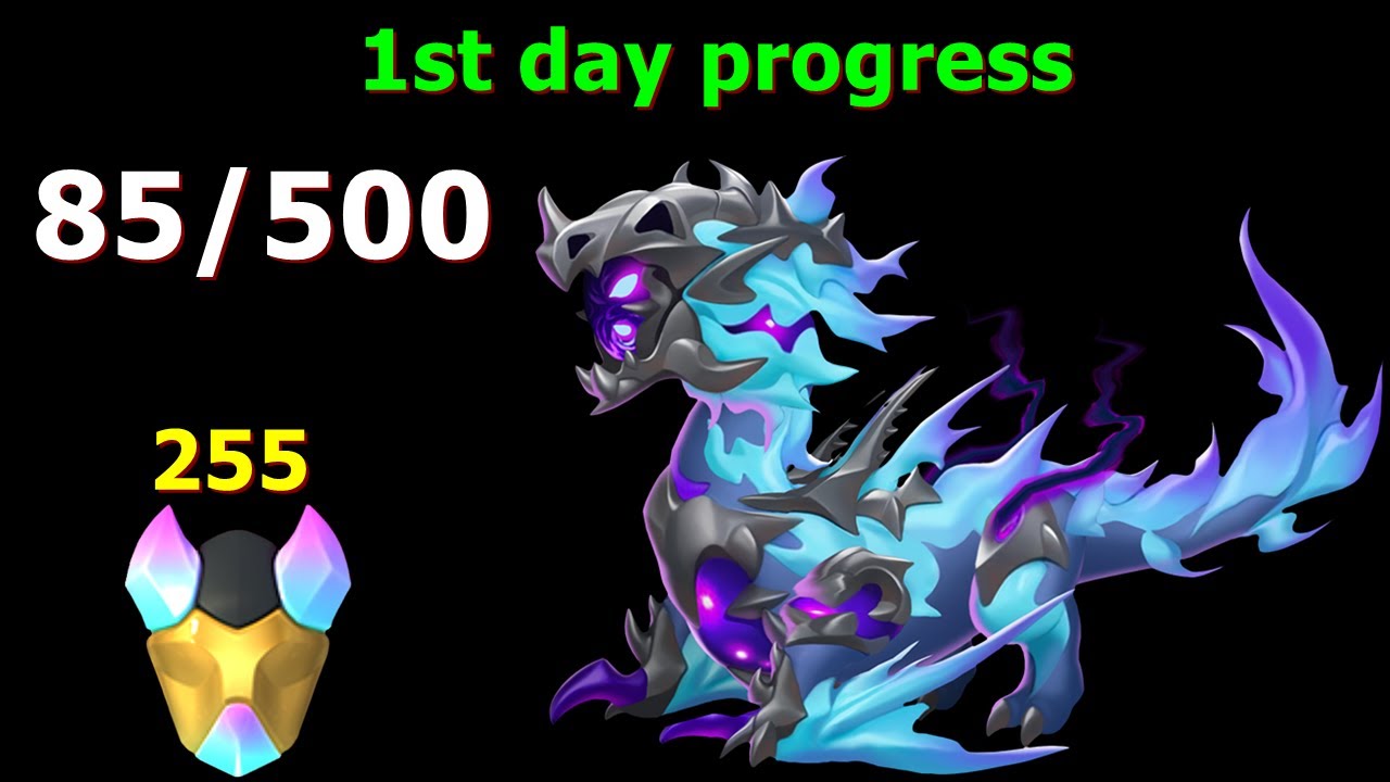 85/500 Windcry Dragon piece | 1st day opened 130 Ancient chest | Eldritch Dungeon week | DML