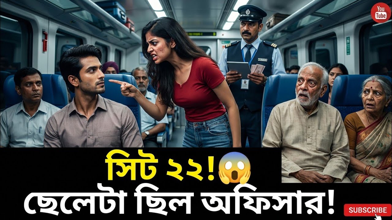 ট্রেনের সিট নম্বর ২২ বদলে দিল জীবন!  ওয়েটিং টিকিটের ছেলেটা ছিল অফিসার  Emotional Love Story