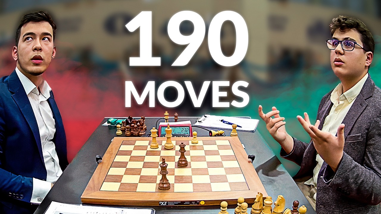 This Game Will BLOW YOUR MIND — Abdusattorov vs Erdogmus (190 Moves)