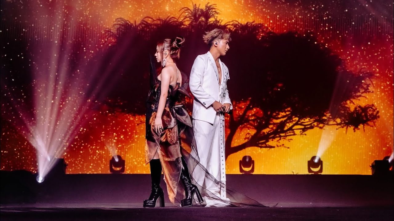 #周吉佩 #谷婭溦 深情獻唱《看着我的眼睛說》｜金星吉吉@《#四王一后 五聲激鬥》演唱會｜#周吉佩演唱會