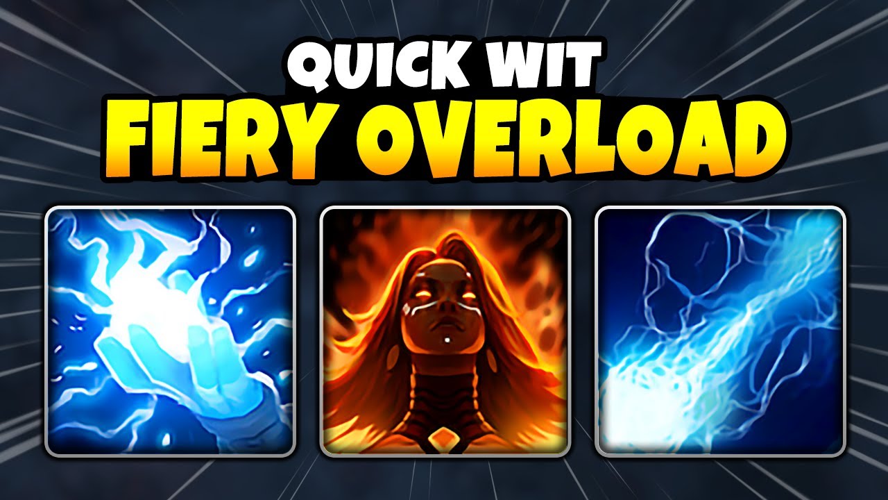 Fiery Overload FIERY SOUL + QUICK WIT | Dota 2 Ability Draft