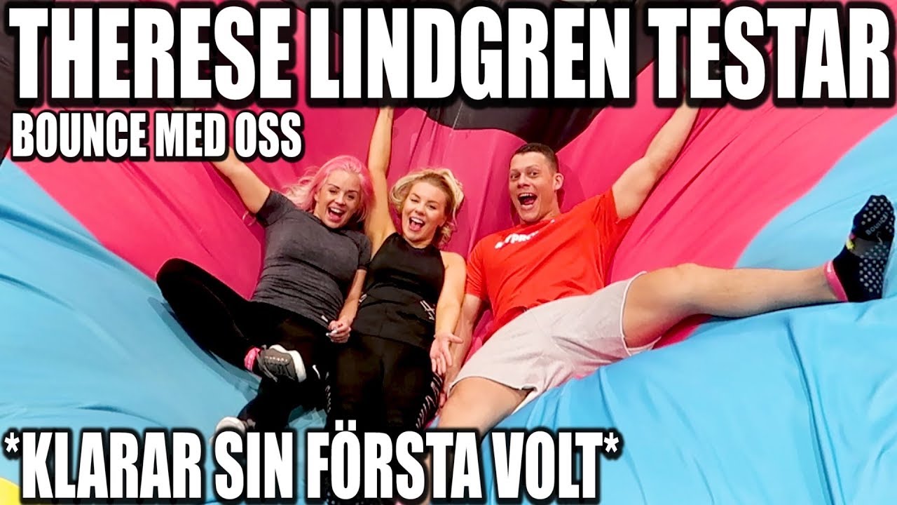 THERESE LINDGREN TESTAR BOUNCE MED OSS *KLARAR SIN F&Ouml;RSTA VOLT*