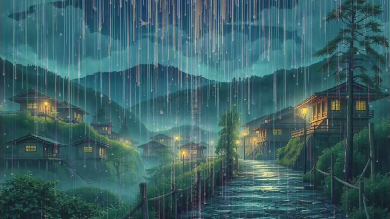 Cozy Rain Night | 3AM Ambience for Overthinkers