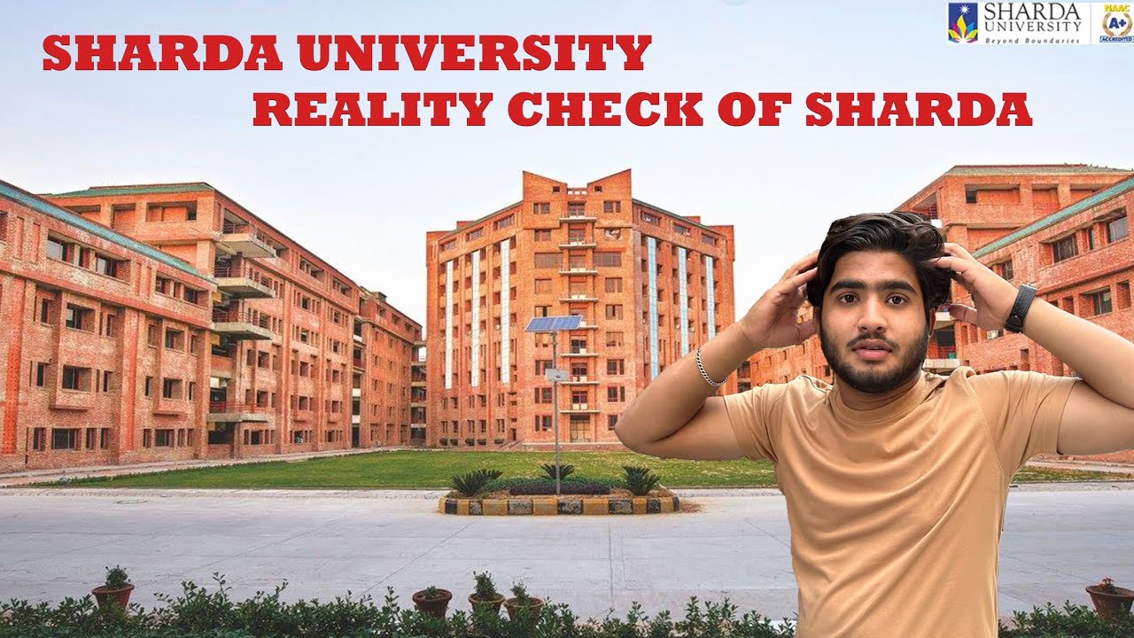 Exploring Sharda University | Looks Like Foreign University 😮 | Campus Tour