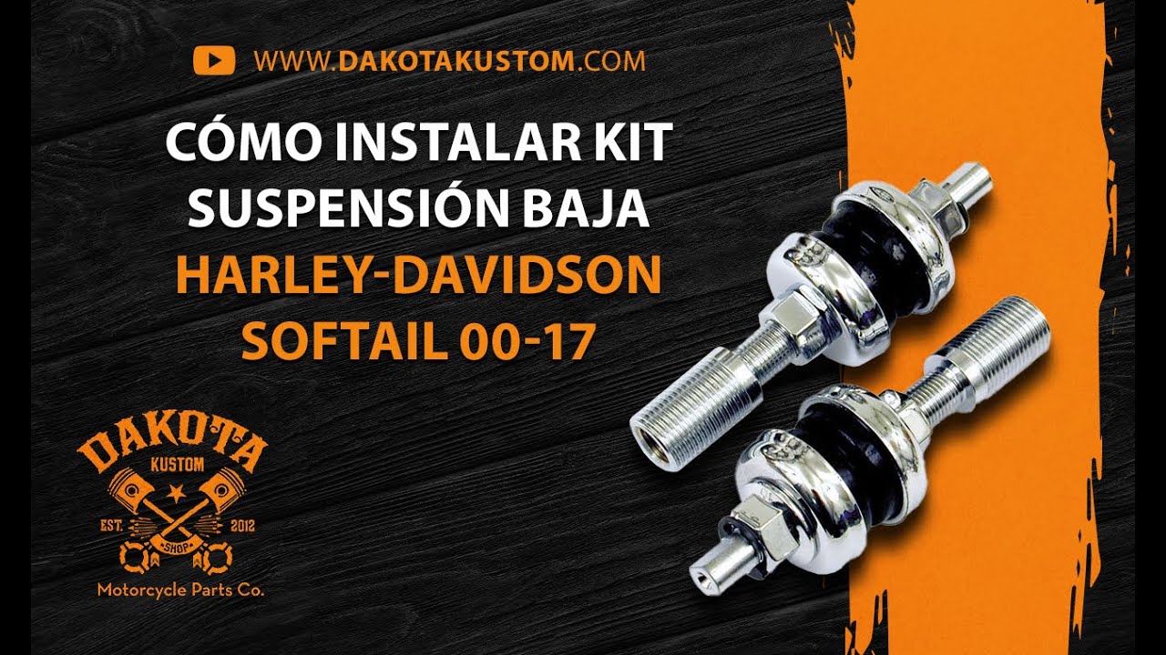 Kit Suspension Baja Harley-Davidson Softail 00-17 - Dakota Kustom