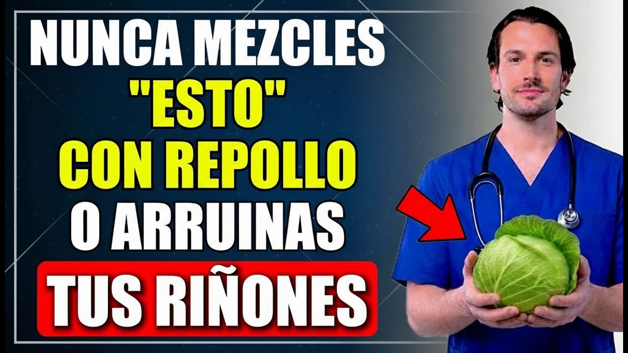 ¡CUIDADO! 4 Combinaciones de Alimentos que DESTRUYEN tus Riñones (La #3 te Sorprenderá) | +60 años