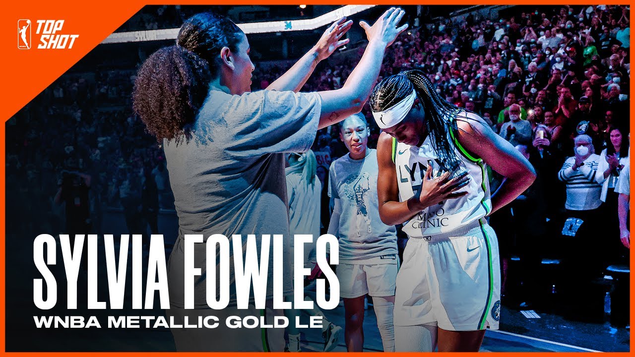 WNBA Top Shot: SYLVIA FOWLES | WNBA METALLIC GOLD LE