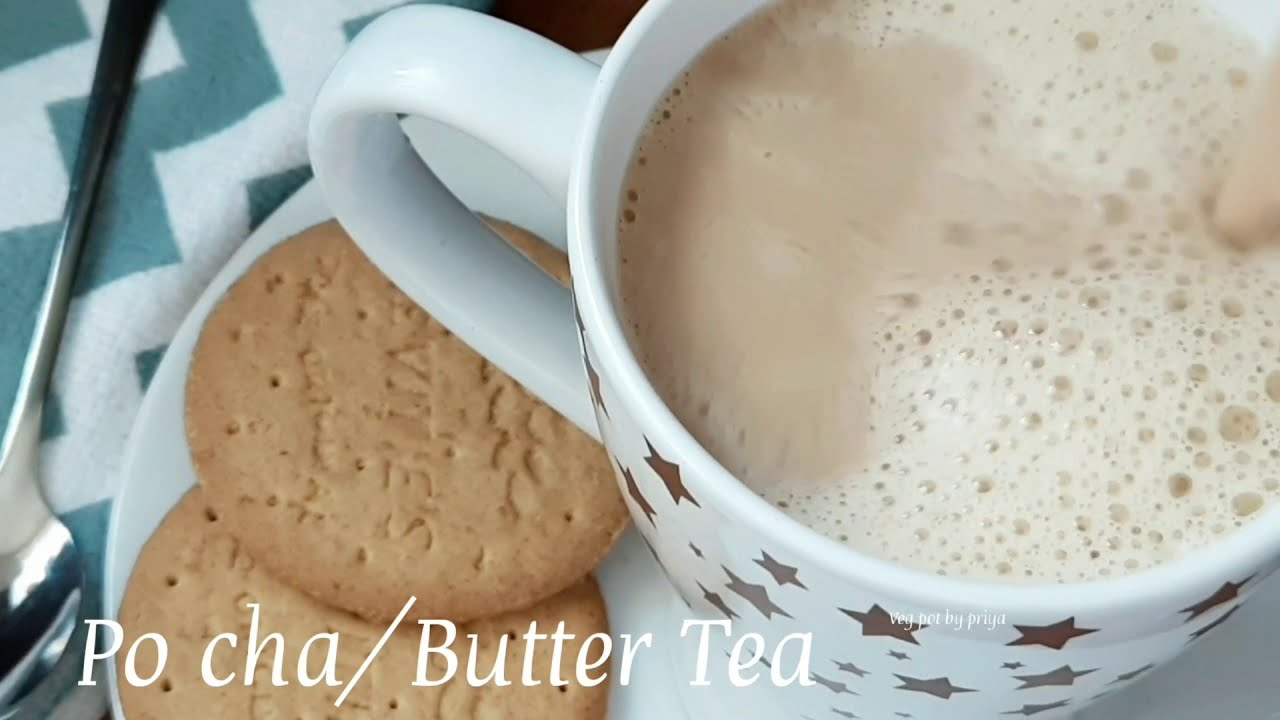 Butter Tea Recipe || How to make tibetan Butter tea || Pocha