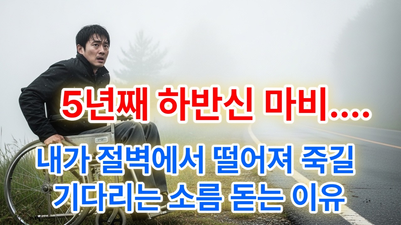 가장 믿었던 친구와 아내의 밀회, 휠체어 위에서 5년을 버틴 보안 전문가의 역대급 참교육