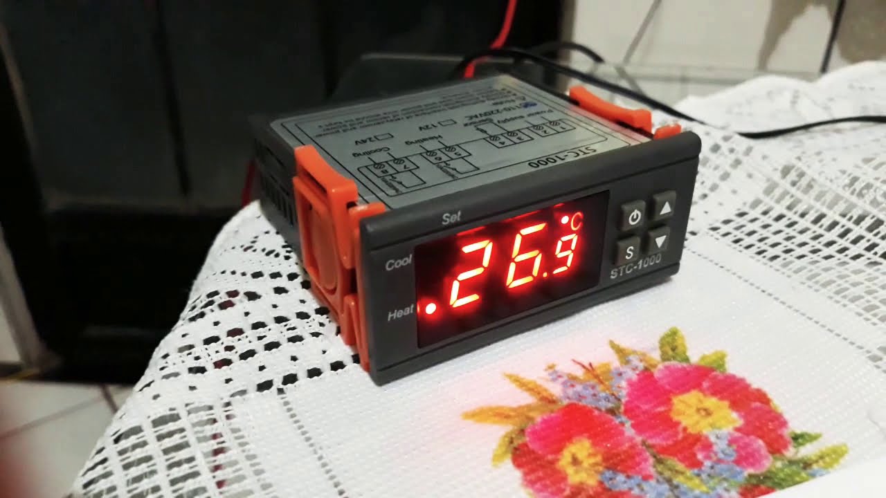 Termostato STC 1000 _ instalação e configuração passo a passo