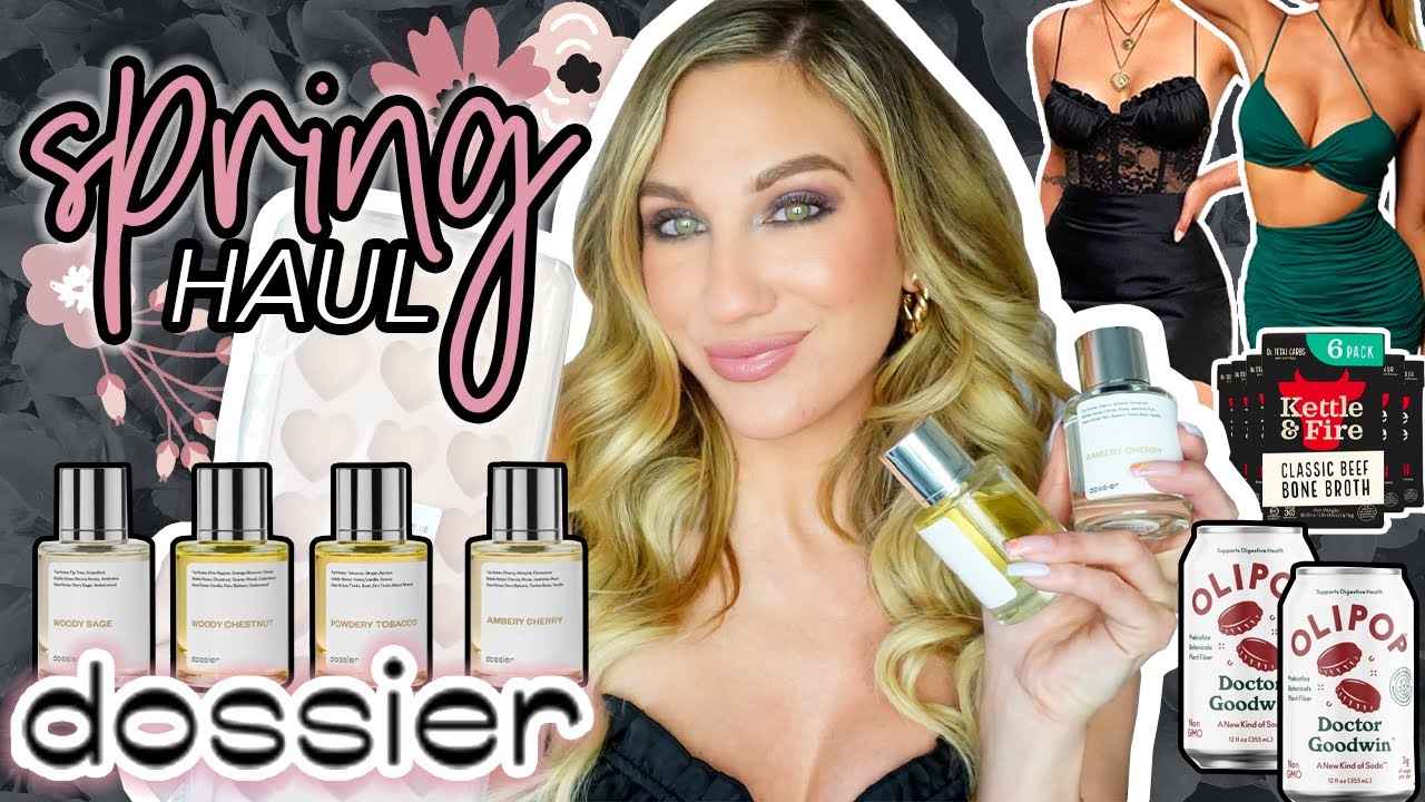 HUGE SPRING HAUL // DOSSIER, A COOKBOOK + FASHION