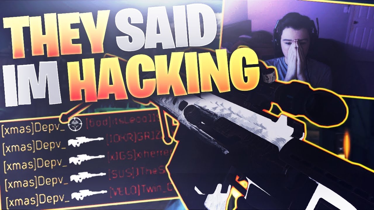 They said I was HACKING... (INSANE SNIPING)