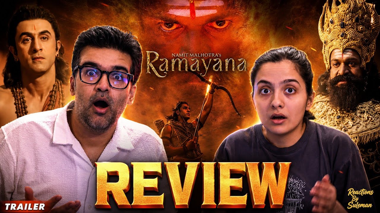 Reaction On Ramayana Trailer | Hindi | Nitesh Tiwari | Ranbir Kapoor | Yash | AR Rahman 