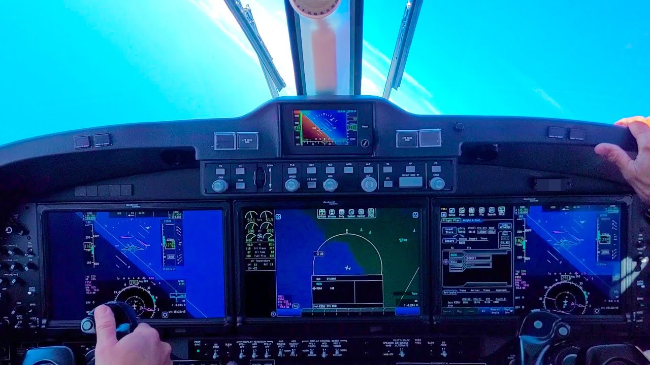 King Air 350i with Pro Line Fusion - Steep Turns Practice