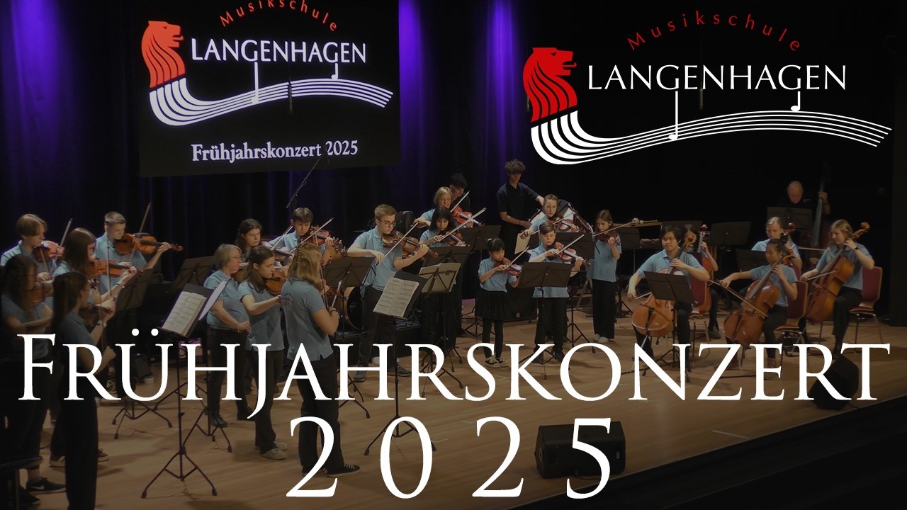 Frühjahrskonzert 2025 der Musikschule Langenhagen
