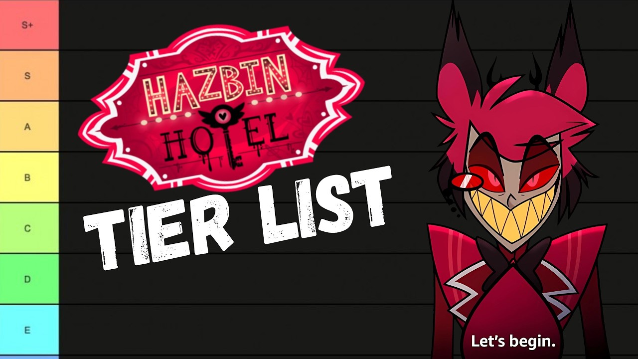 HAZBIN HOTEL CHARACTERS - TIER LIST NL