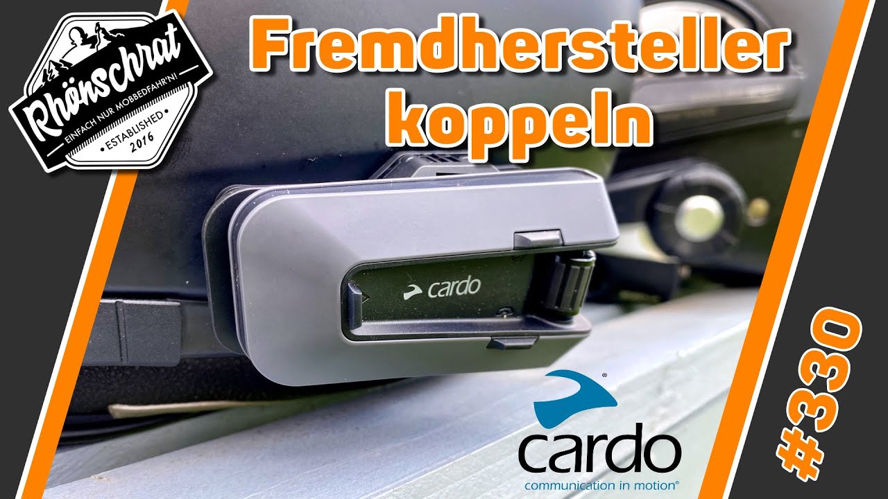 Cardo - Bluetooth Kopplung mit anderen Herstellern | Cardo mit Sena koppeln | #330