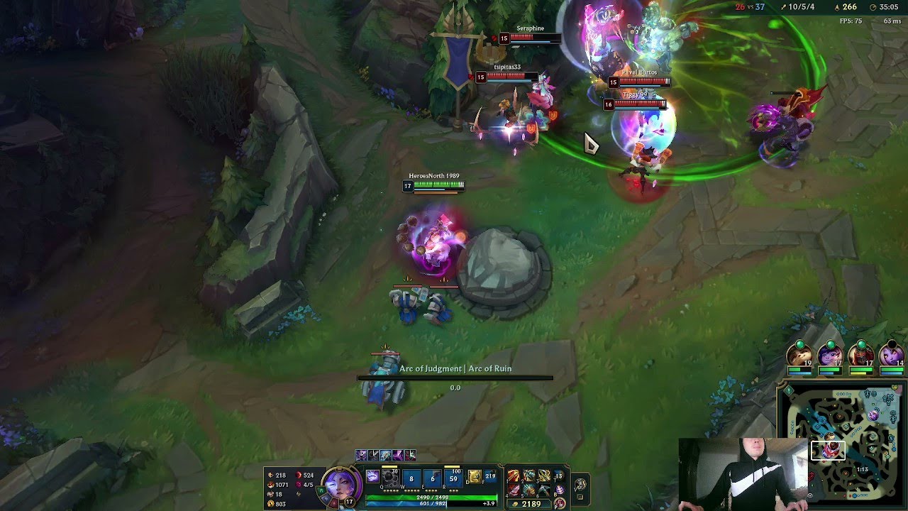 We lost lane but my tactic to jump behind enemy butt made me hero
