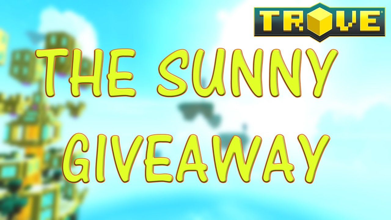 The Sunny Giveaway (closed) - Trove mount, recipe giveaway