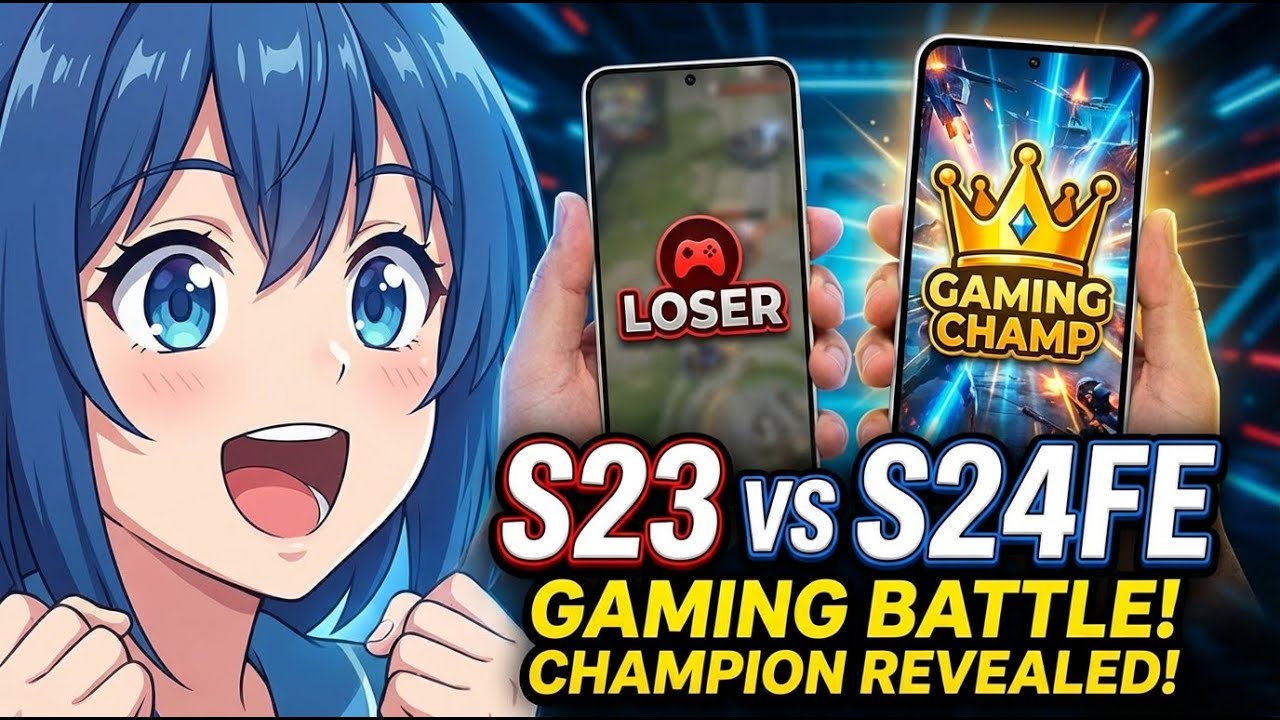 Обновление сравнения S23 и S24FE: Samsung 24FE — чемпион в играх.
