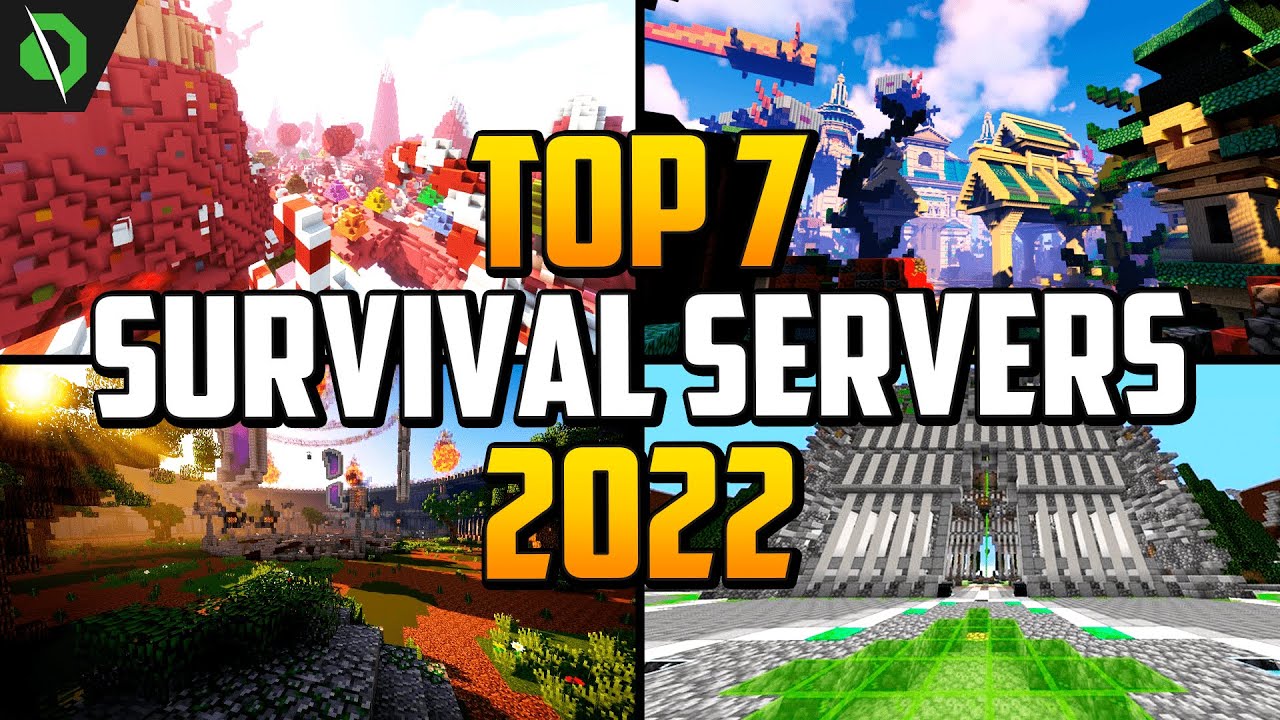 Melhores servidores de SURVIVAL Minecraft Pirata e Original!