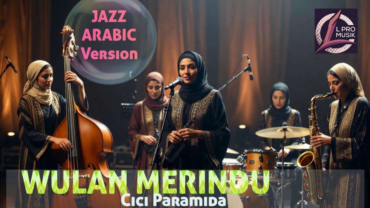 Wulan Merindu – Cici Paramida (Cover Jazz Arabic Version) | Dangdut Klasik Rasa Timur Tengah 