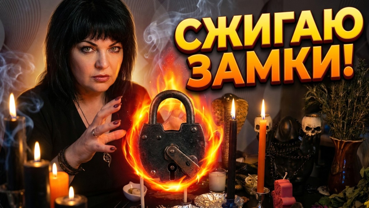 Сжигаю Замки! Из Болота В Счастье!!! Ритуал-Чистка, Зеркальная обратка порчи!