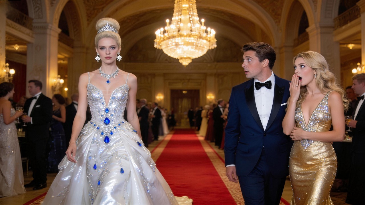 EX-HUSBAND SHOWS OFF HIS FIANCÉE AT THE GALA UNTIL HIS EX ARRIVES IN A $2 MILLION DRESS....
