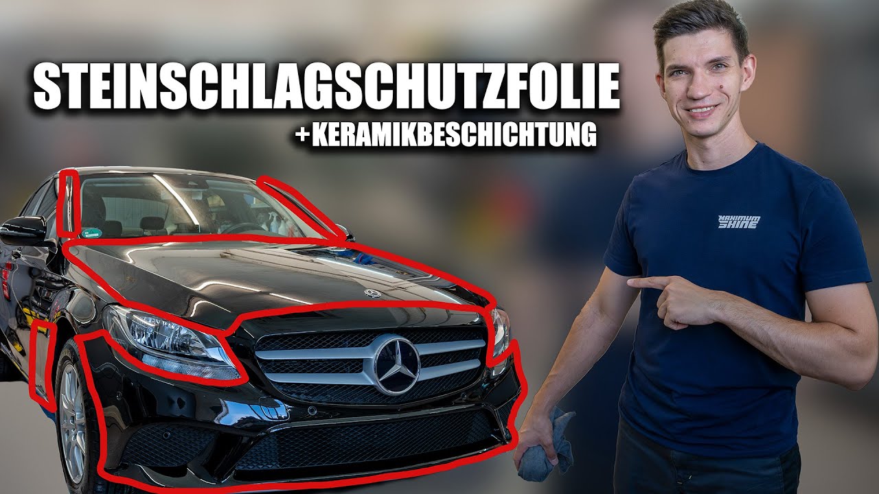 Steinschlagschutzfolie Vom PROFI + Keramikbeschichtung! aka Folienfranz