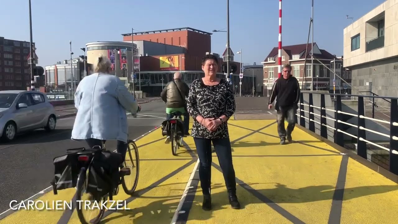 Fiets ongeluk Wilhelminabrug Zaandam