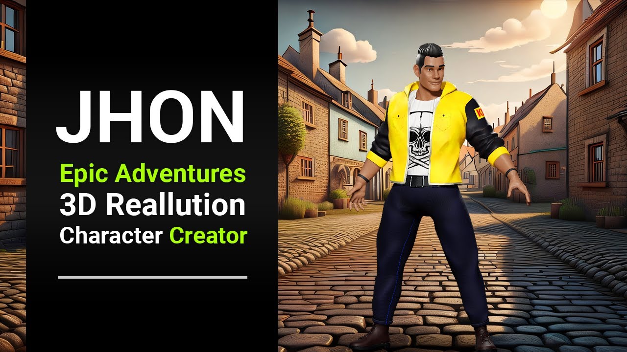 Introducing Awesome Jhon - Premium 3D Character Pack for Character Creator 4 & Unreal Engine 5