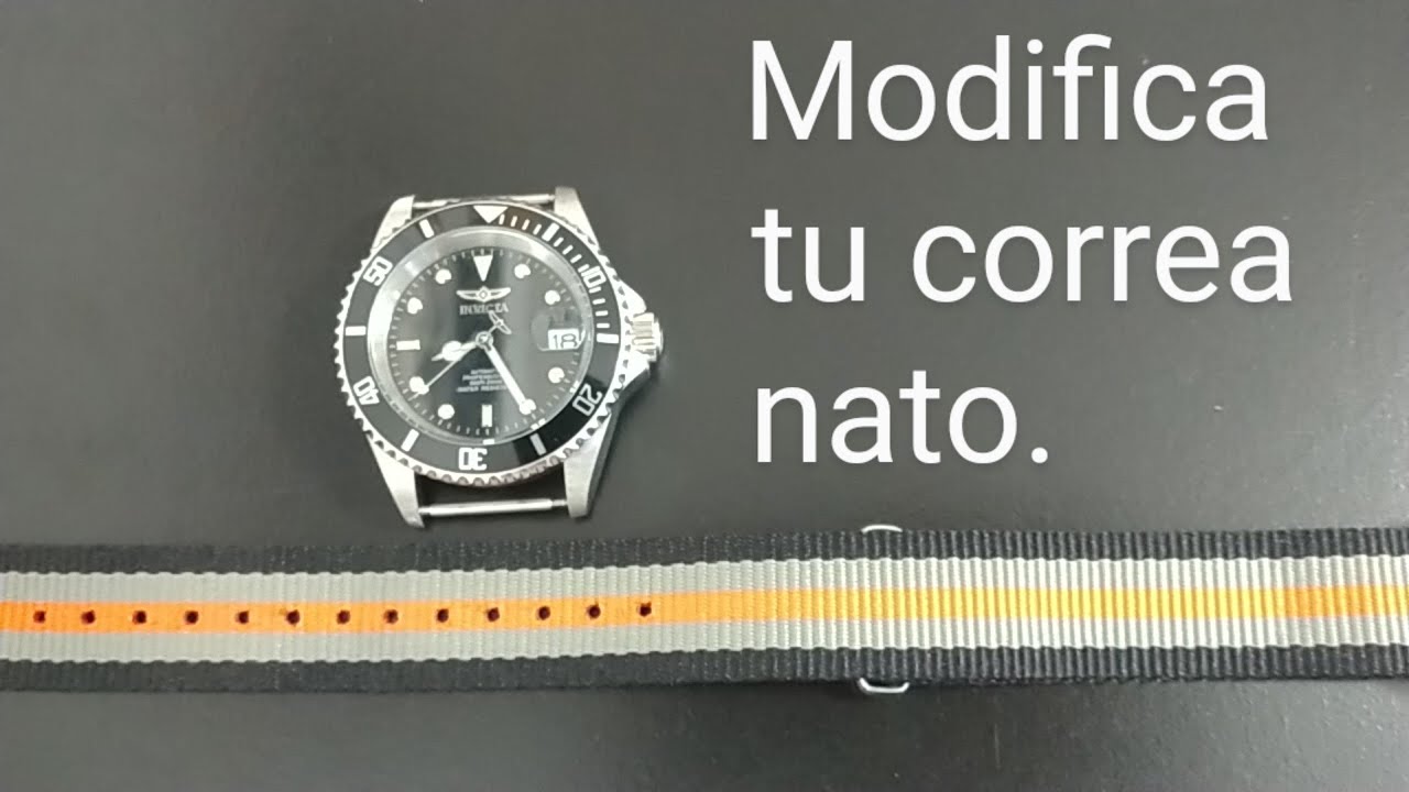 Modificando una correa 
