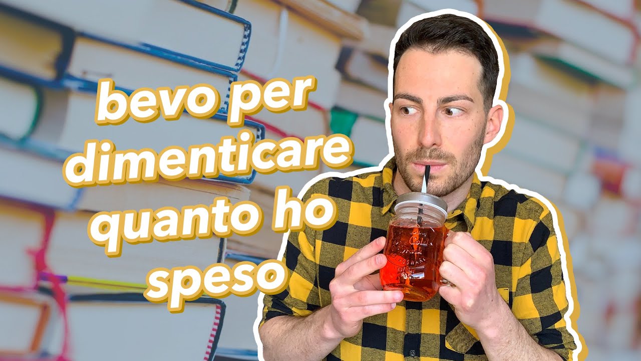 Un book haul ma per ogni libro devo bere uno Spritz