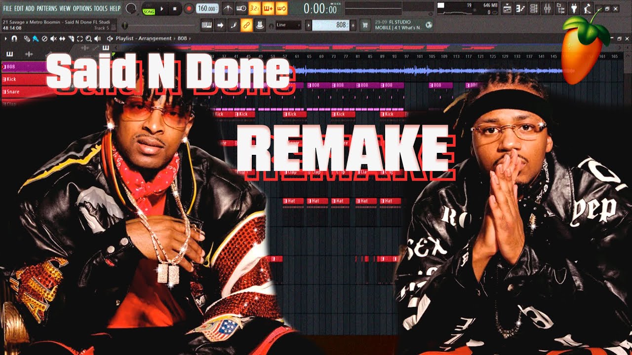 Said N Done - 21 Savage x Metro Boomin | Instrumental Remake | (Prod. Zenil Beats)